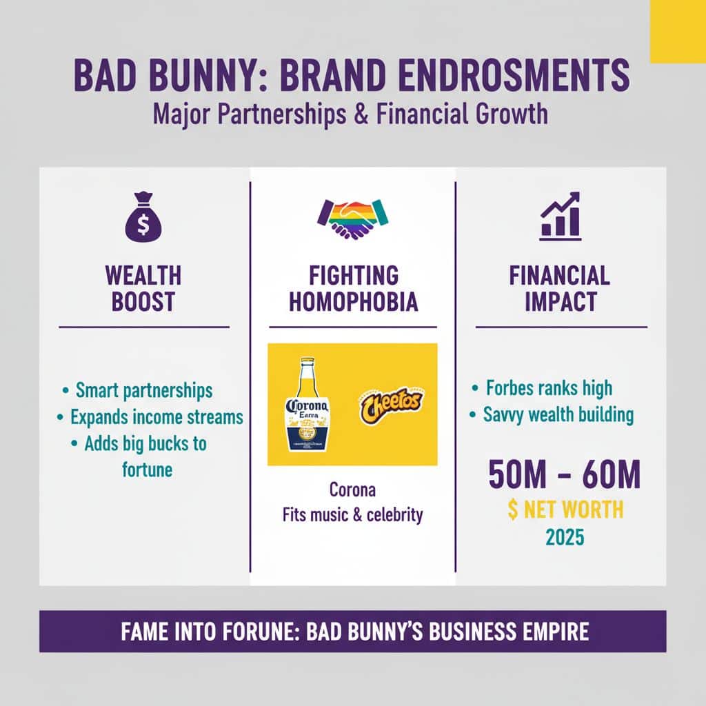 Brand Endorsements with Major Companies