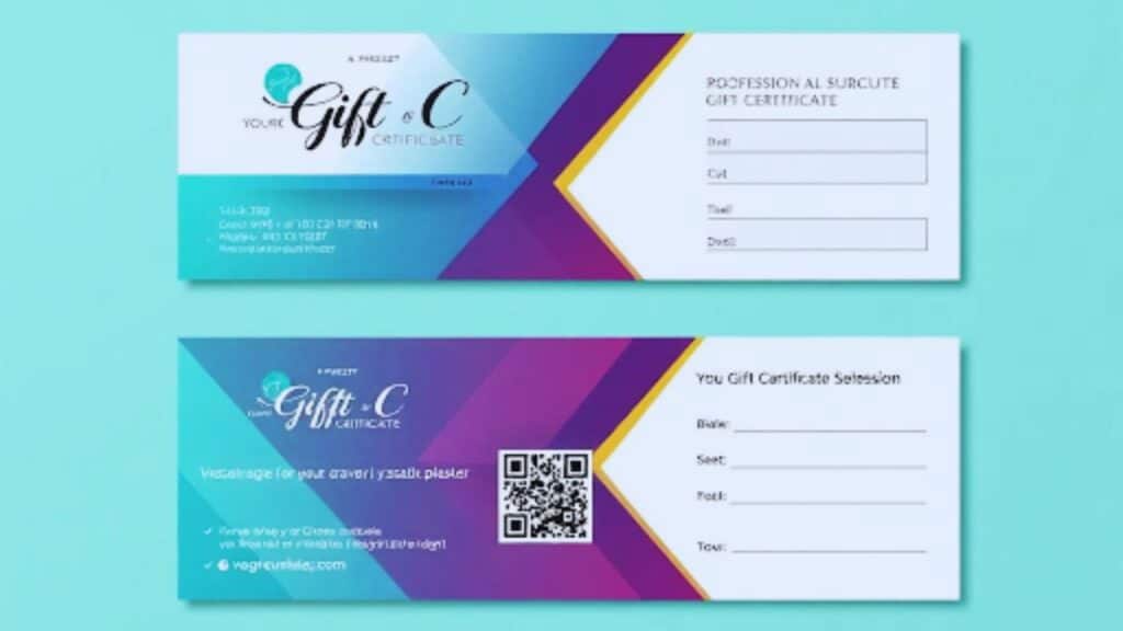 Can Gift Certificates Maker Features Boost Your Small Business Credibility