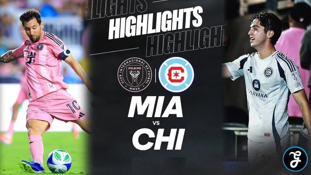 Inter Miami vs Chicago Fire highlights