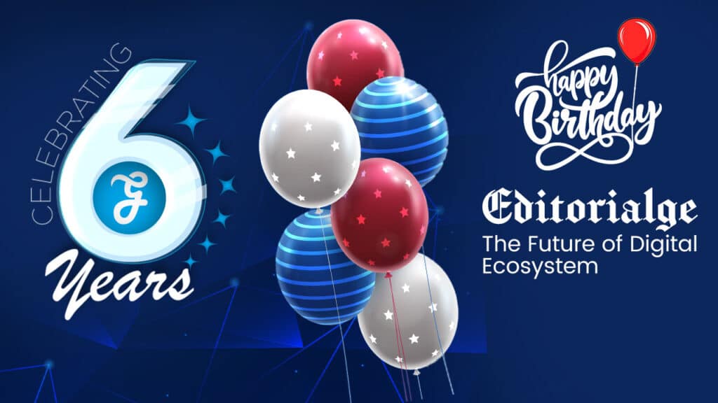 Happy 6th Birthday to Editorialge