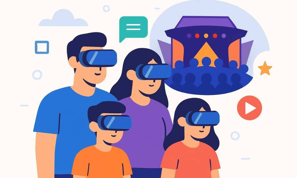 Immersive Virtual Venues for Live Events