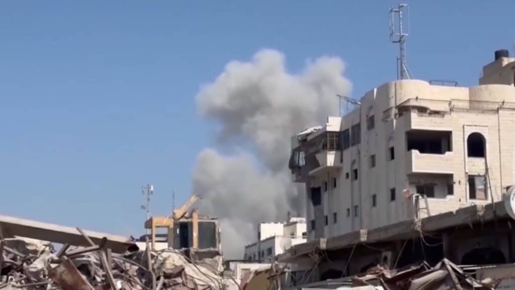 Israel Strikes Gaza After Hamas Ceasefire Violation Claims