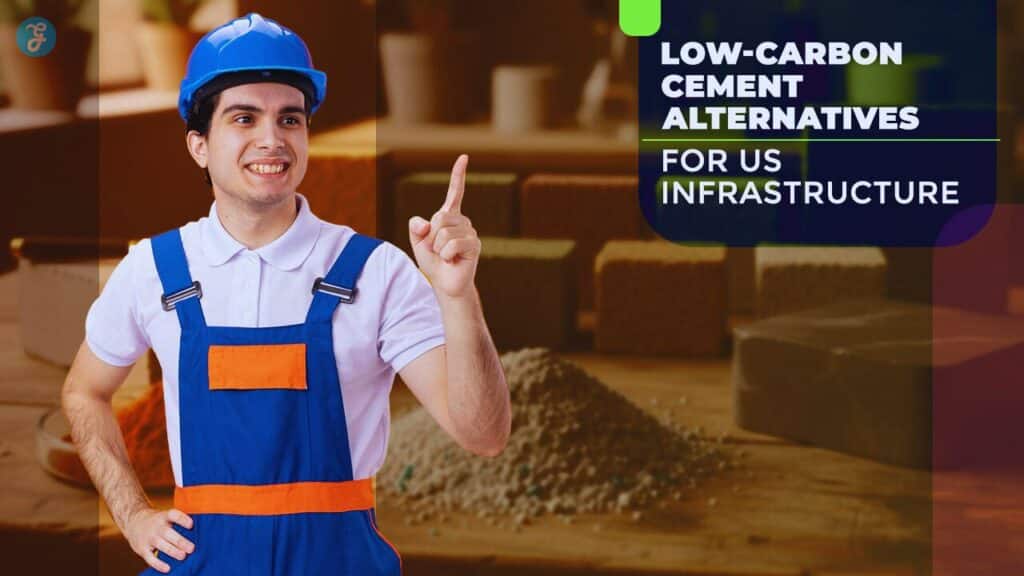 Low-Carbon Cement Alternatives for US Infrastructure