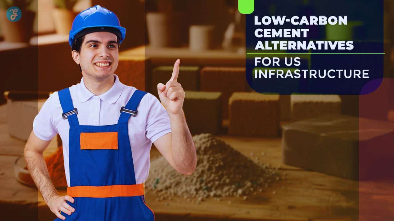 Low-Carbon Cement Alternatives for US Infrastructure