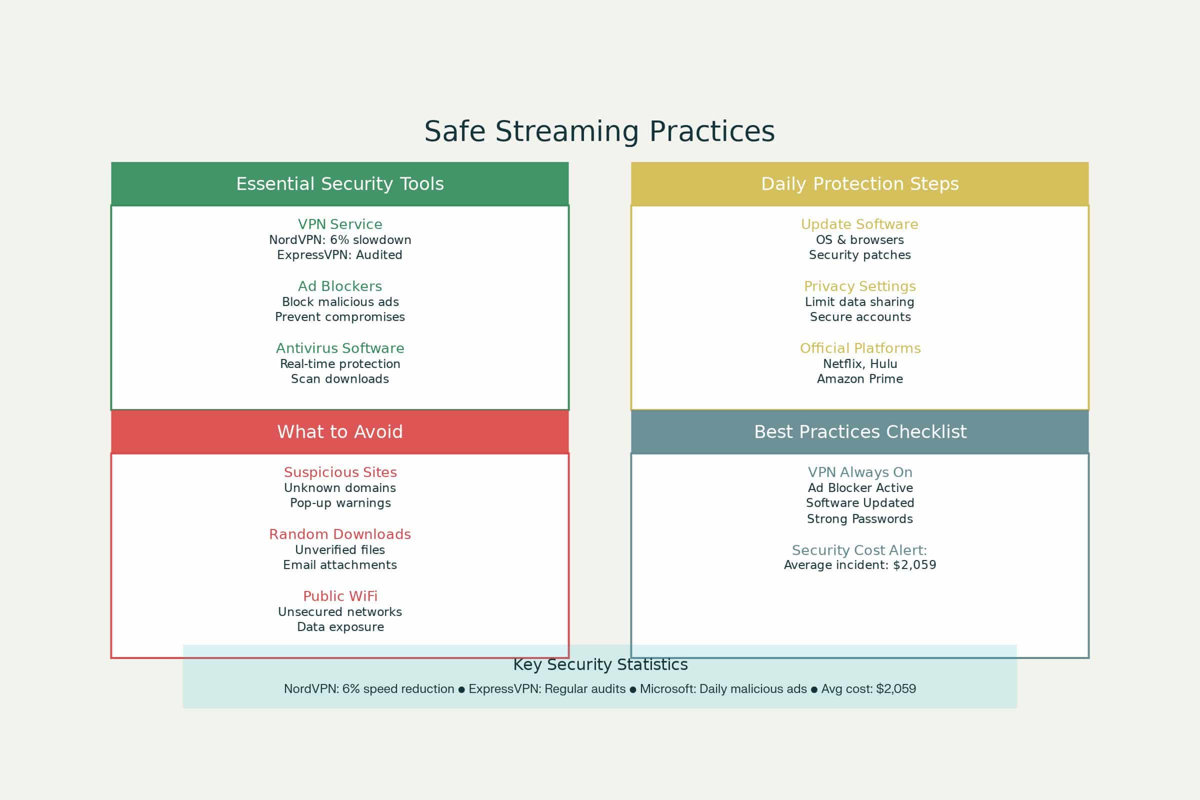 Safe Streaming Practices