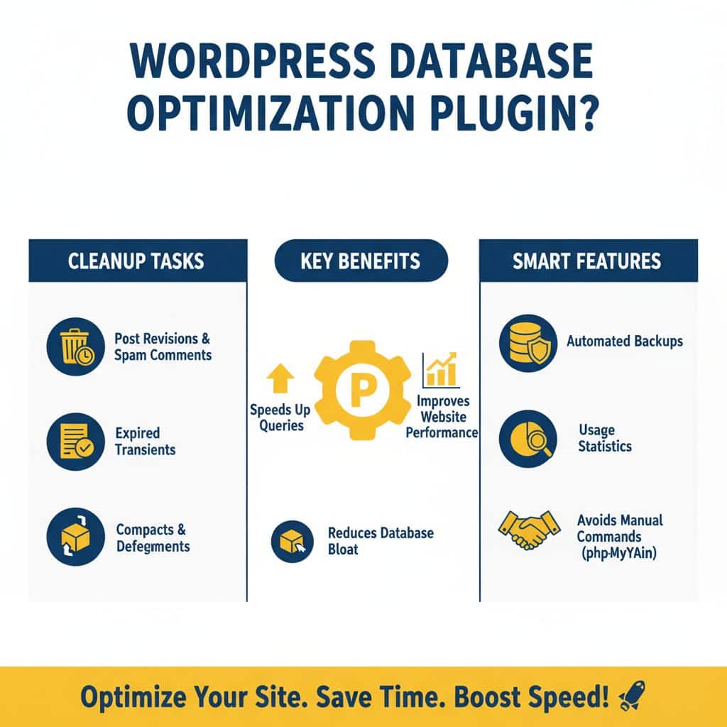 Should I use a WordPress database optimization plugin
