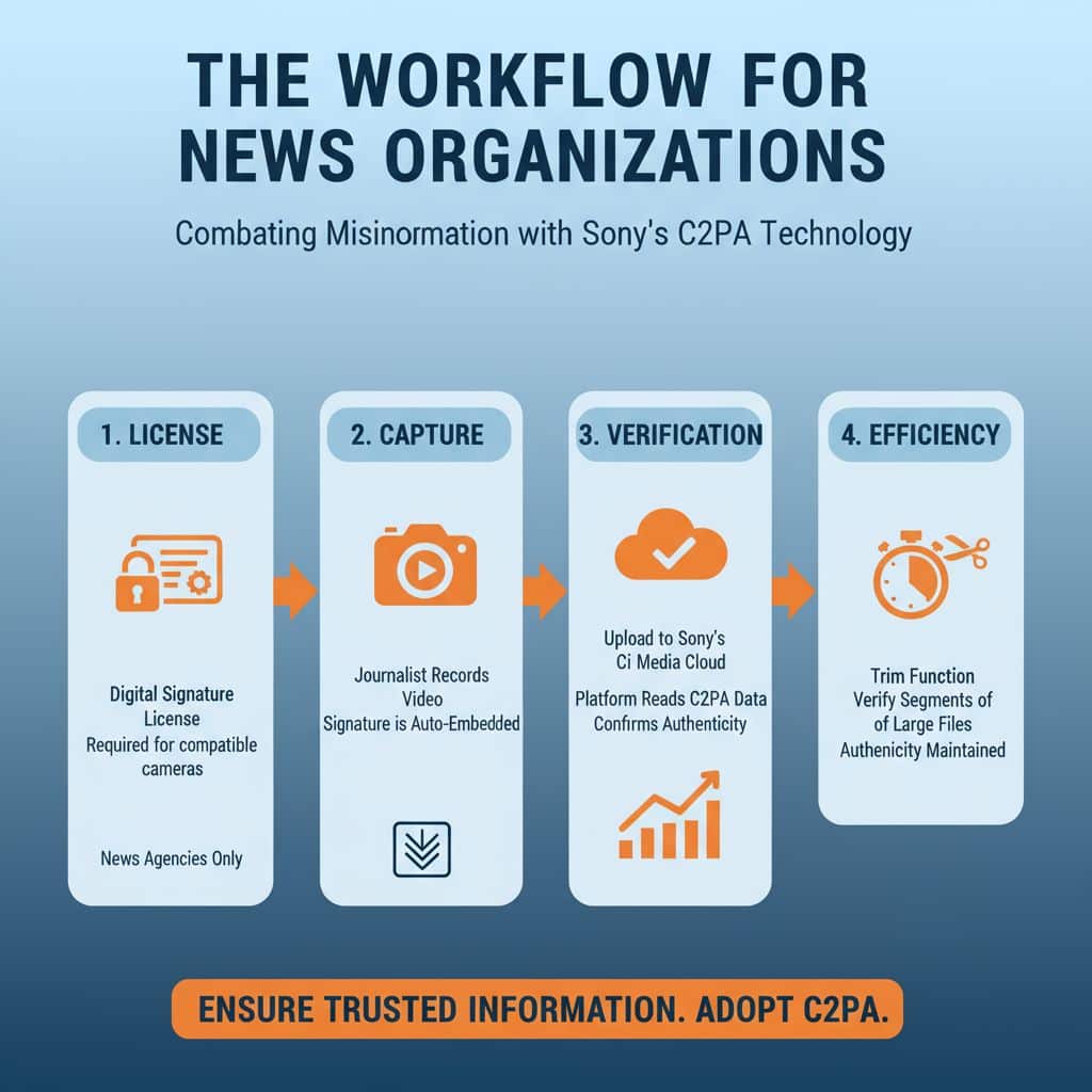 The Workflow for News Organizations