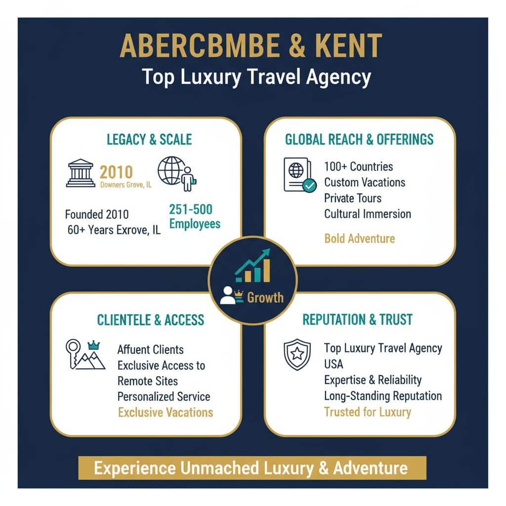 What makes Abercrombie & Kent a top luxury travel agency