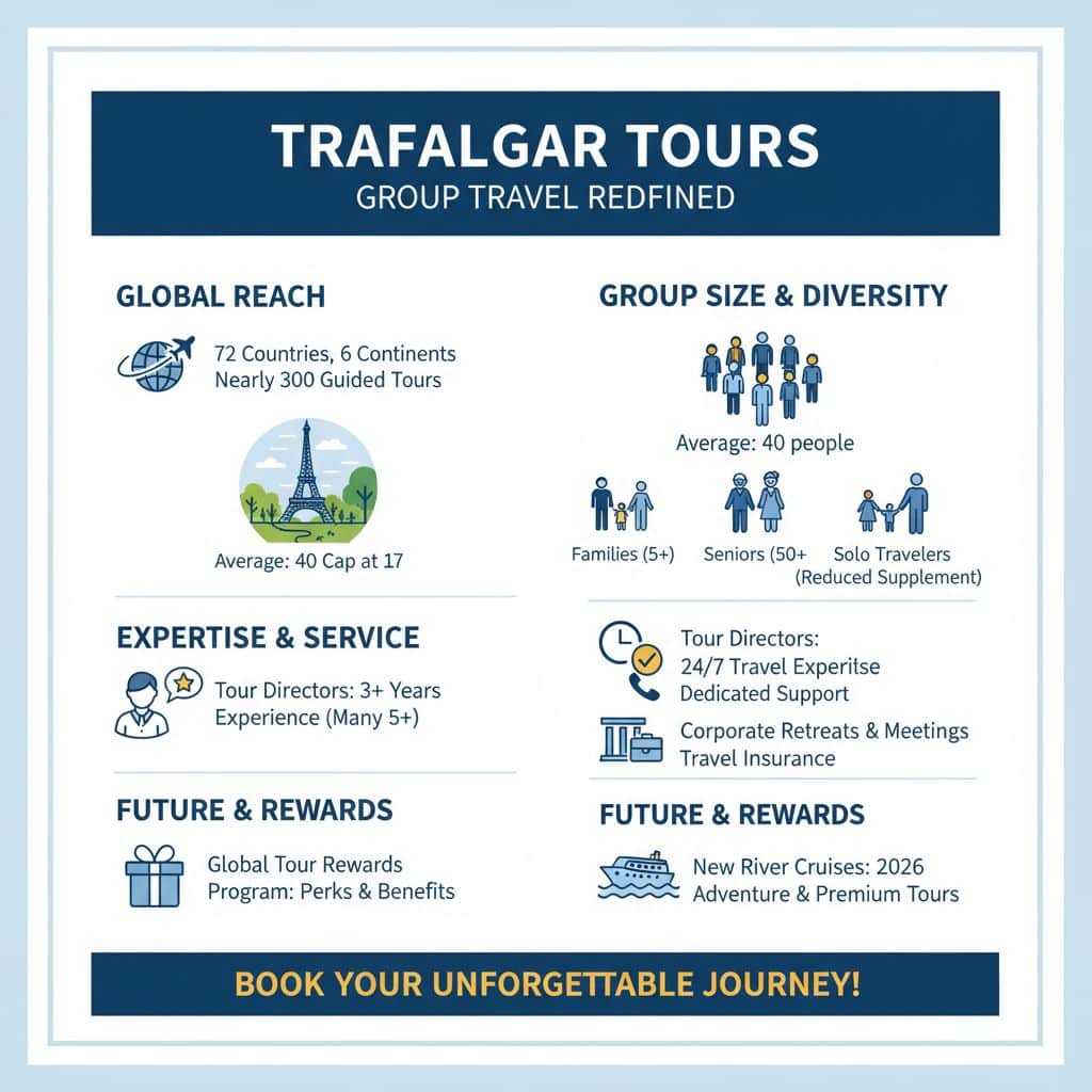 What makes Trafalgar Tours ideal for group travel