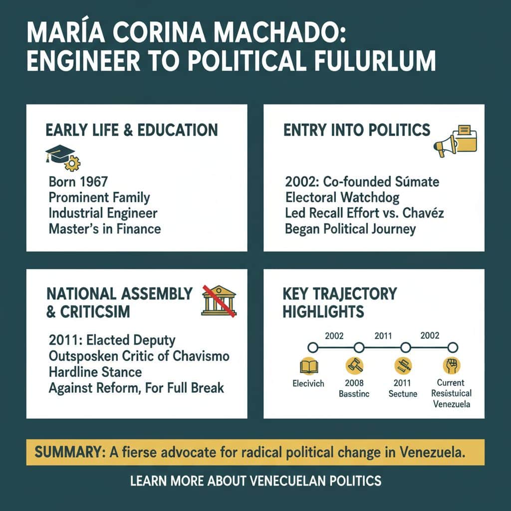 Who is María Corina Machado From Engineer to Political Fulcrum