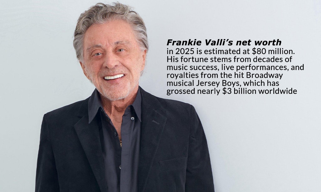 earnings of frankie valli