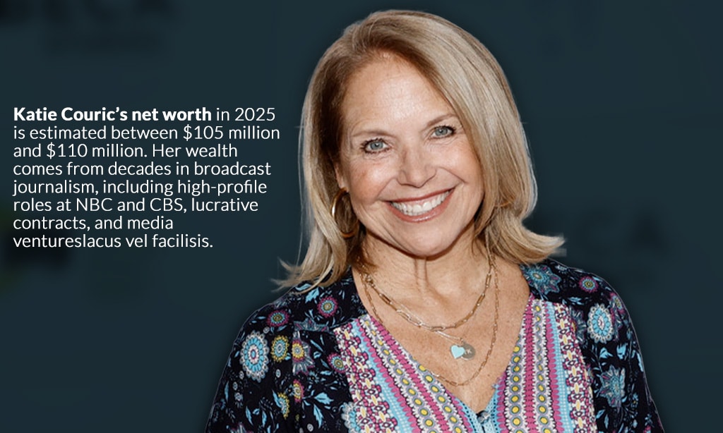 katie couric net worth 2025