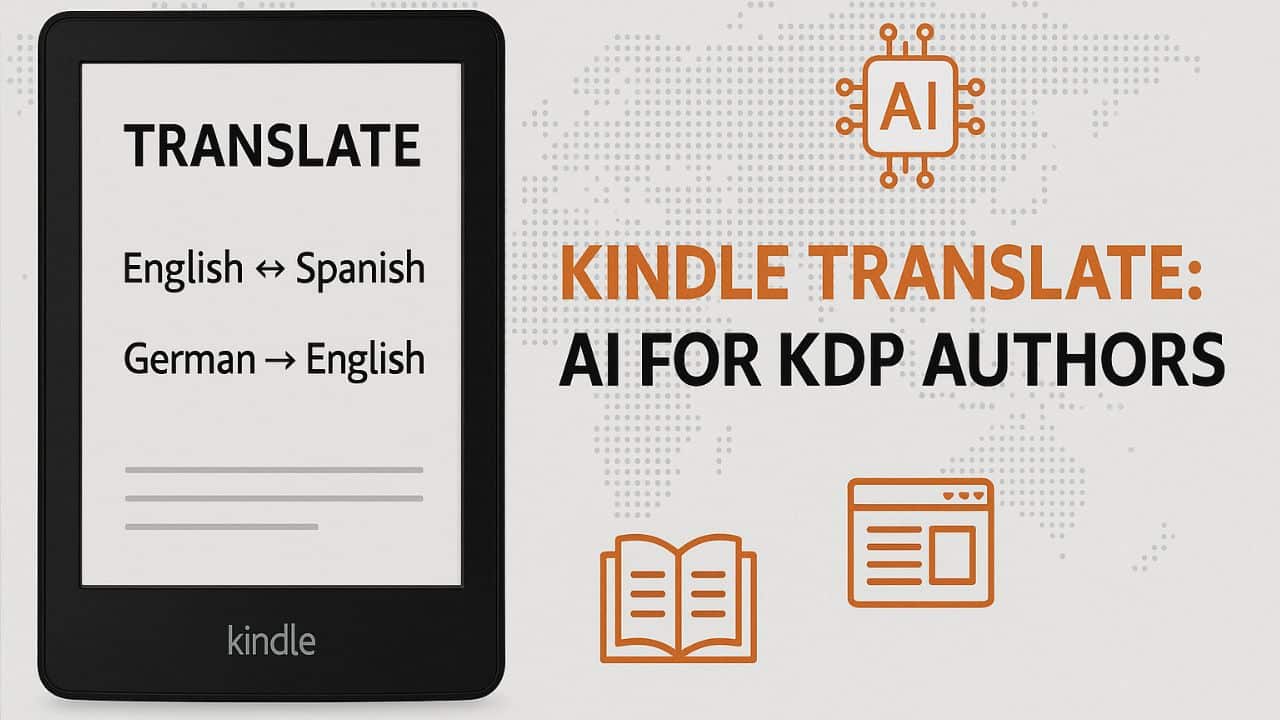 Amazon’s Kindle Translate Free AI Tool for KDP Authors