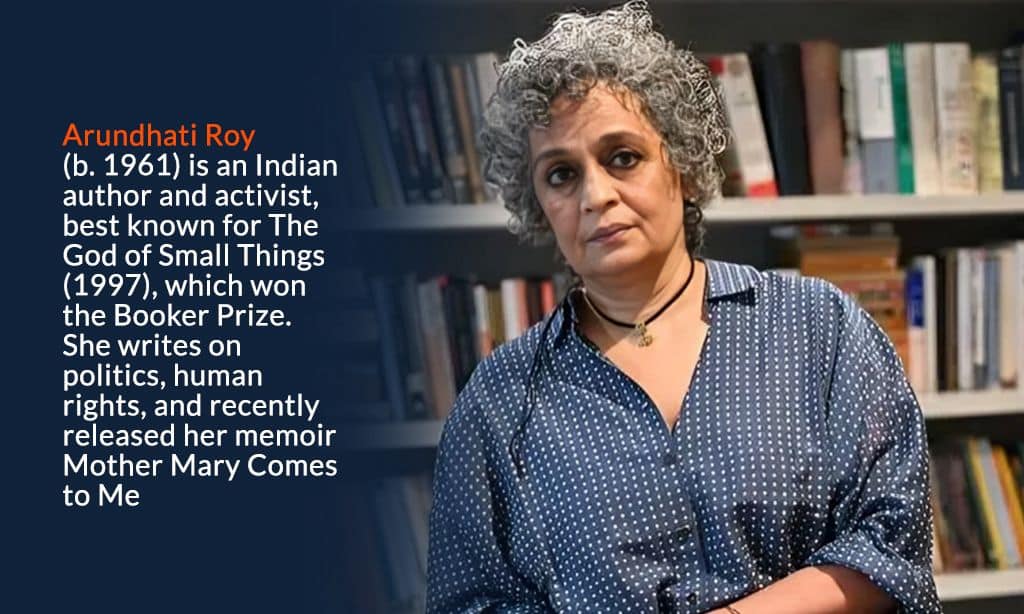 Arundhati Roy's Transition to Activism