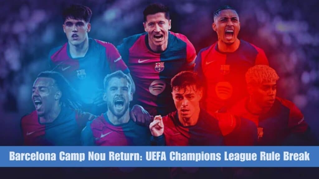 Barcelona Camp Nou return