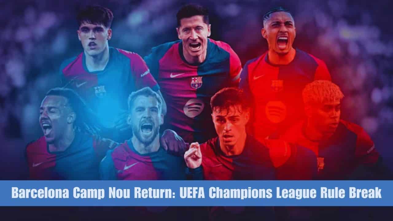 Barcelona Camp Nou return