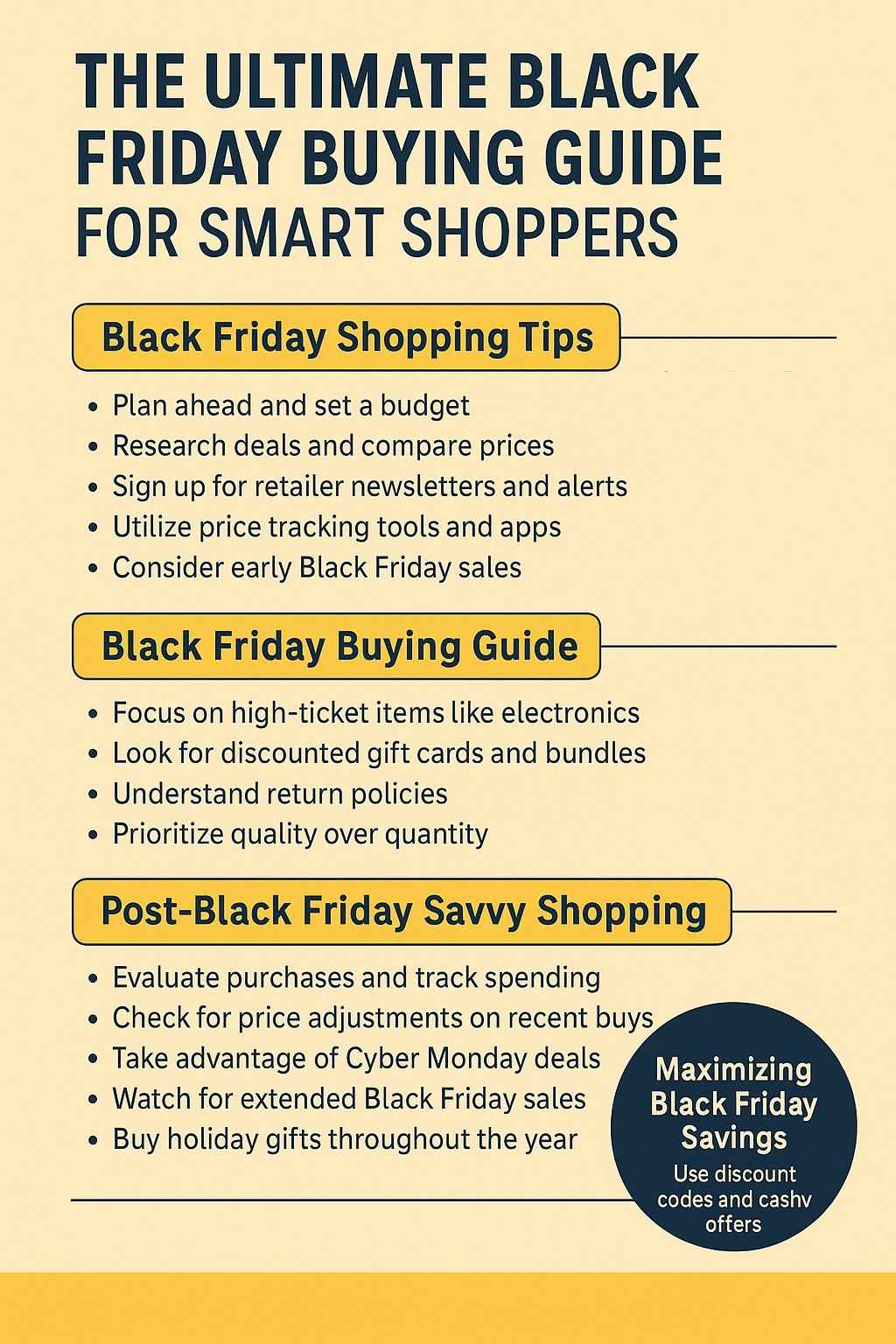 Black Friday 2025 buying guide