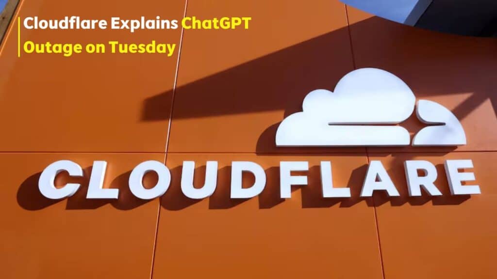 Cloudflare ChatGPT outage