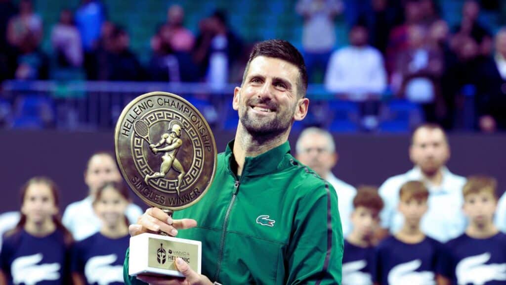 djokovic athens win secures auger aliassime atp finals spot