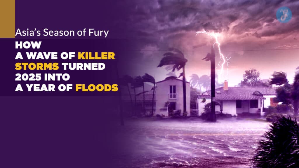 Asia 2025 storms death toll