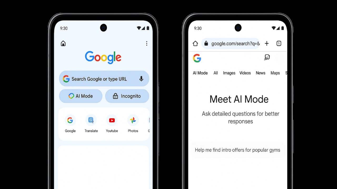 Google Rolls Out AI Mode Shortcut in Chrome for Android & iOS