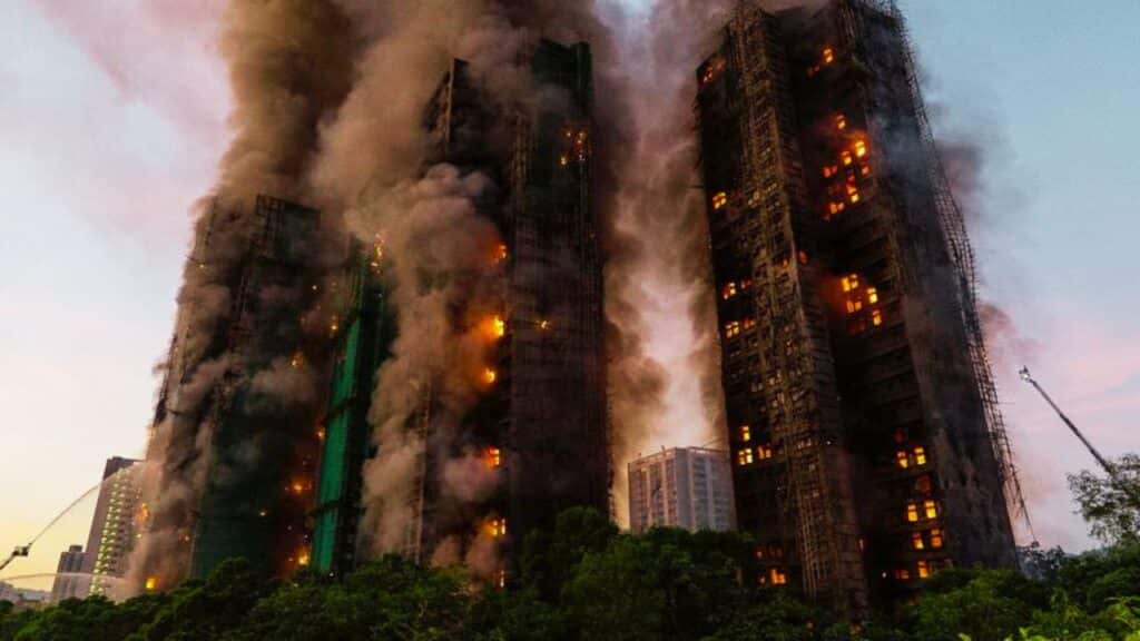 Hong Kong Apartment Fire