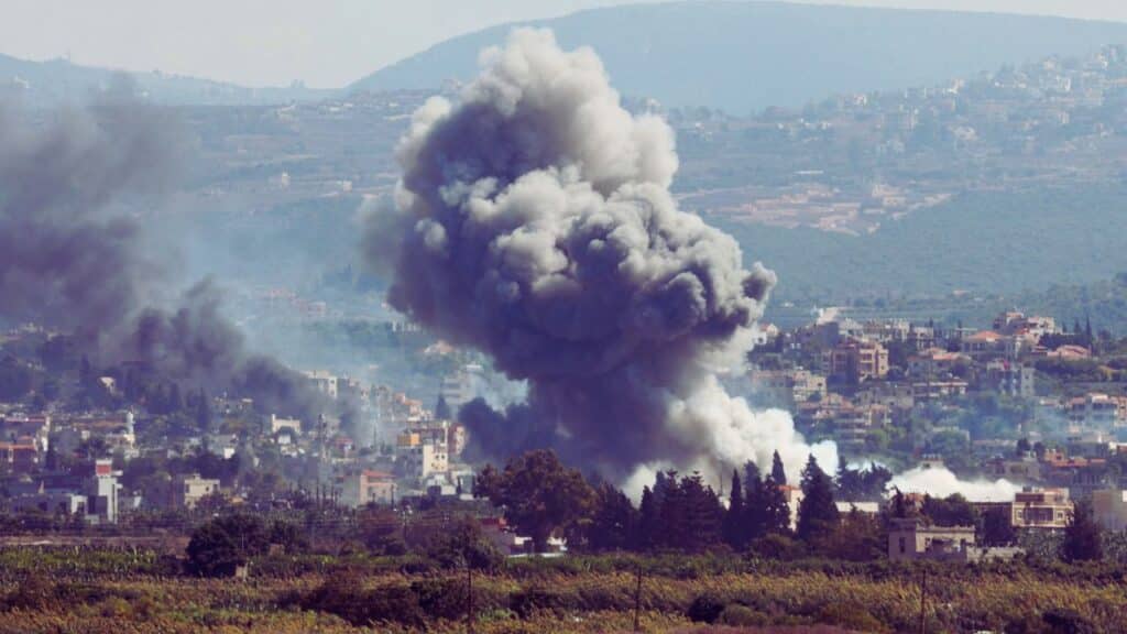 Israel Airstrikes on Hezbollah in South Lebanon