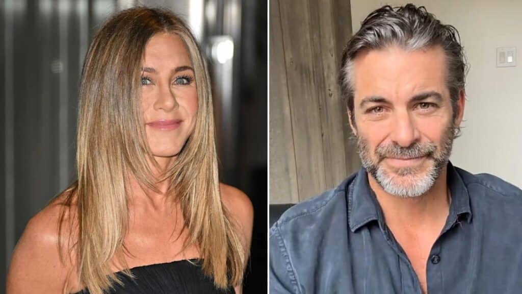 Jennifer Aniston and Jim Curtis