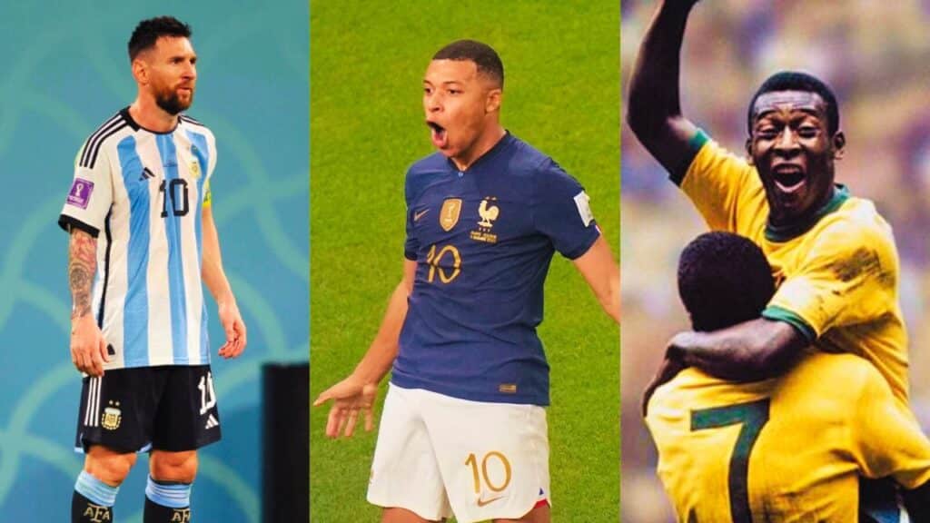 kylian mbappe breaks messis record first since pele