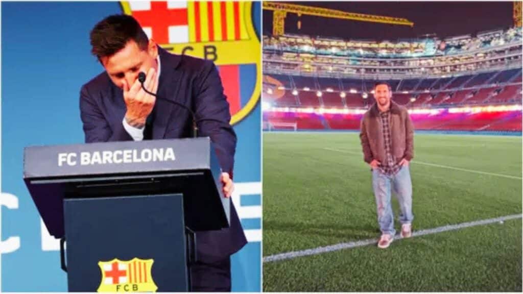 Messi Nou Camp Return