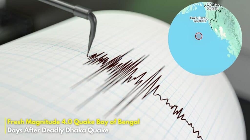 Magnitude 4.0 Quake Bay of Bengal