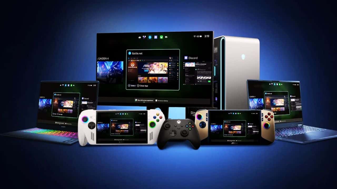 xbox interface windows 11 handhelds