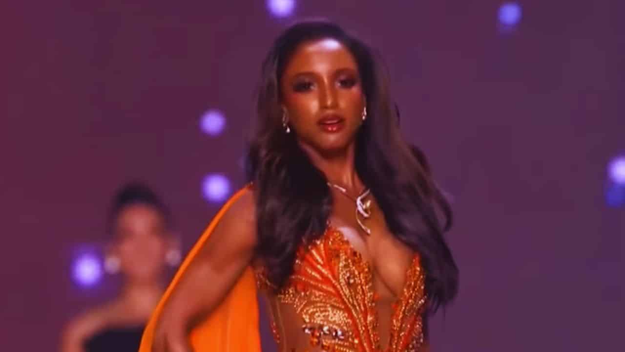 Miss Universe Jamaica Falls Off Stage, Taken Out on Stretcher