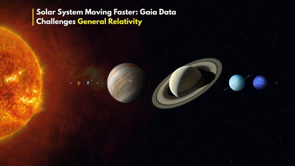Solar System Moving Faster