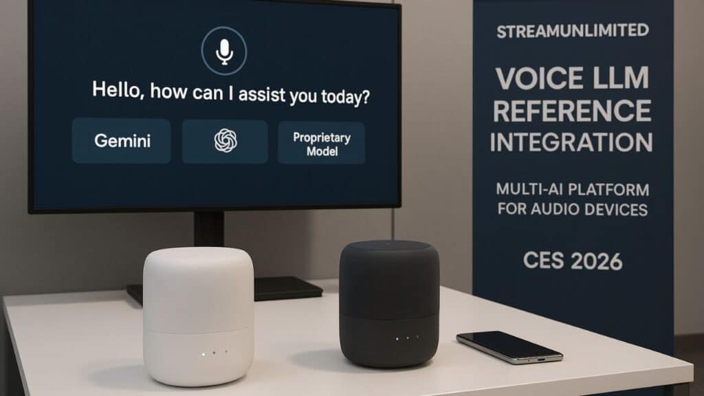 StreamUnlimited Unveils Multi-AI Voice Platform for Next-Gen Audio Devices