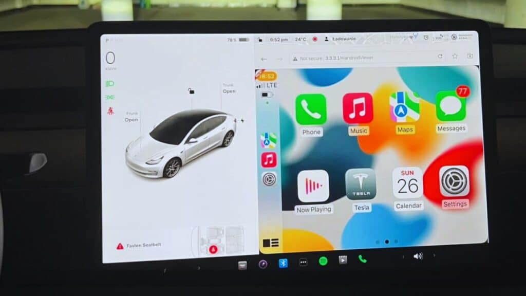 Tesla May Add Apple CarPlay as Internal Testing Reportedly Begins