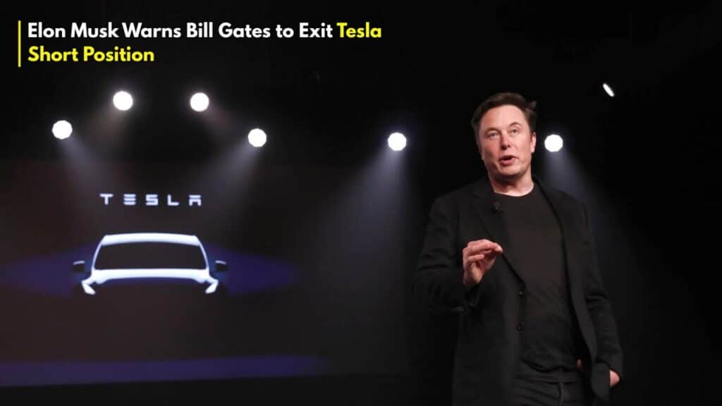 Tesla short position