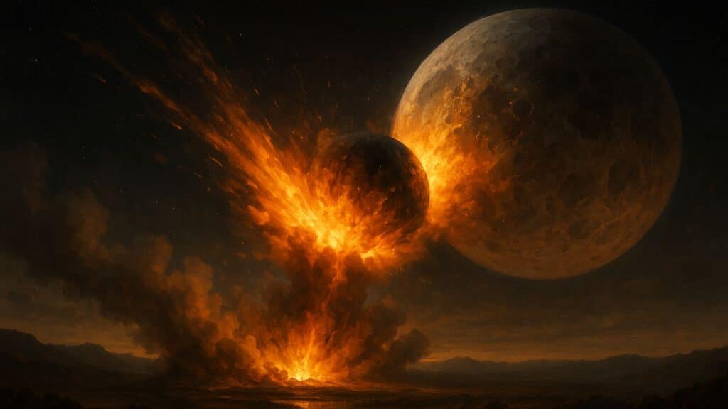 Theia Was Born Near Earth New Study Redefines Moon’s Origins