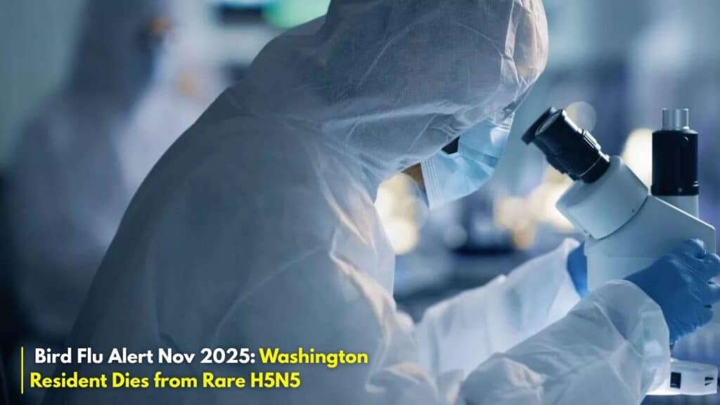 Washington avian influenza death