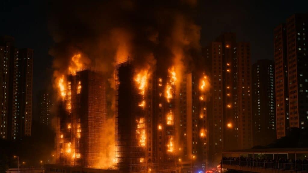 Hong Kong High-rise fire