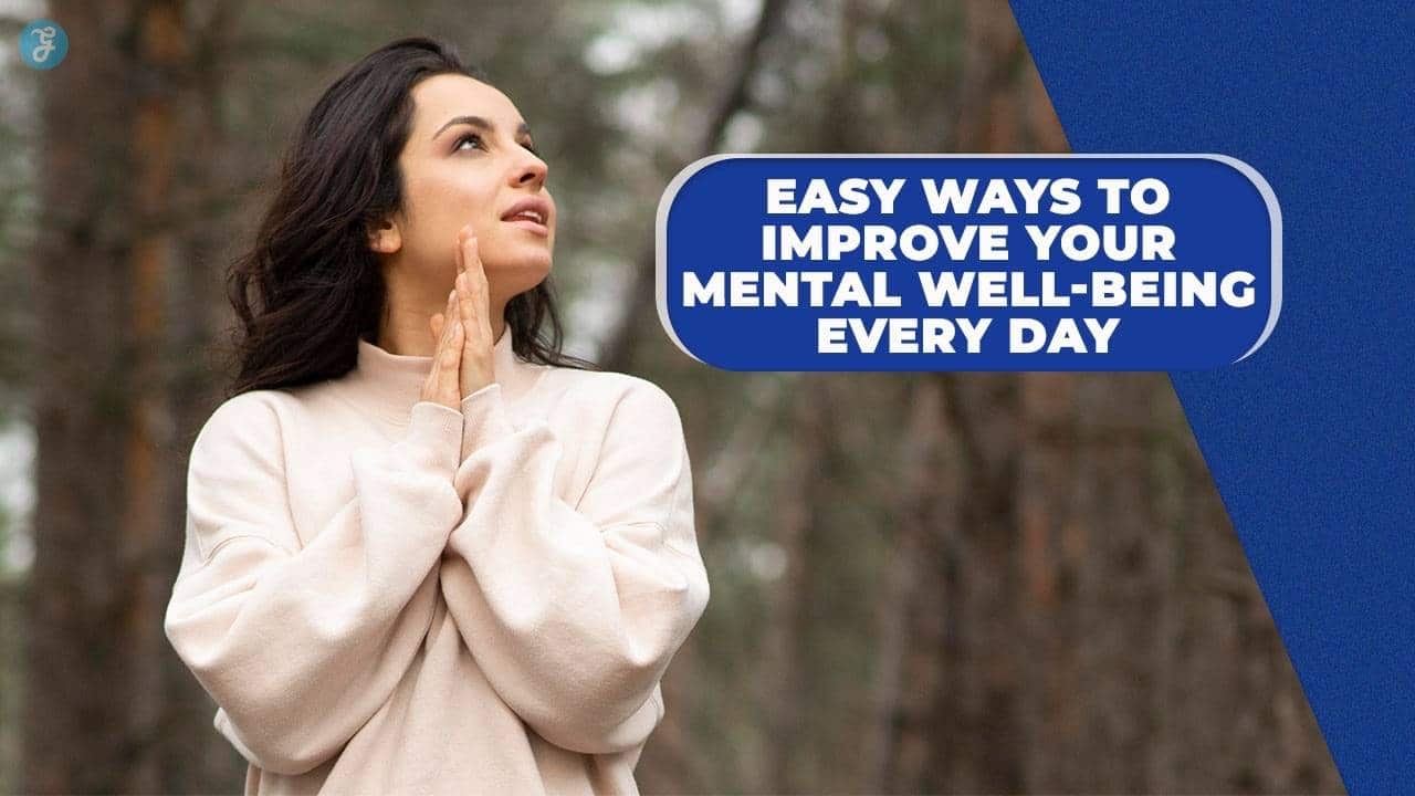 ways to improve your mental well-being
