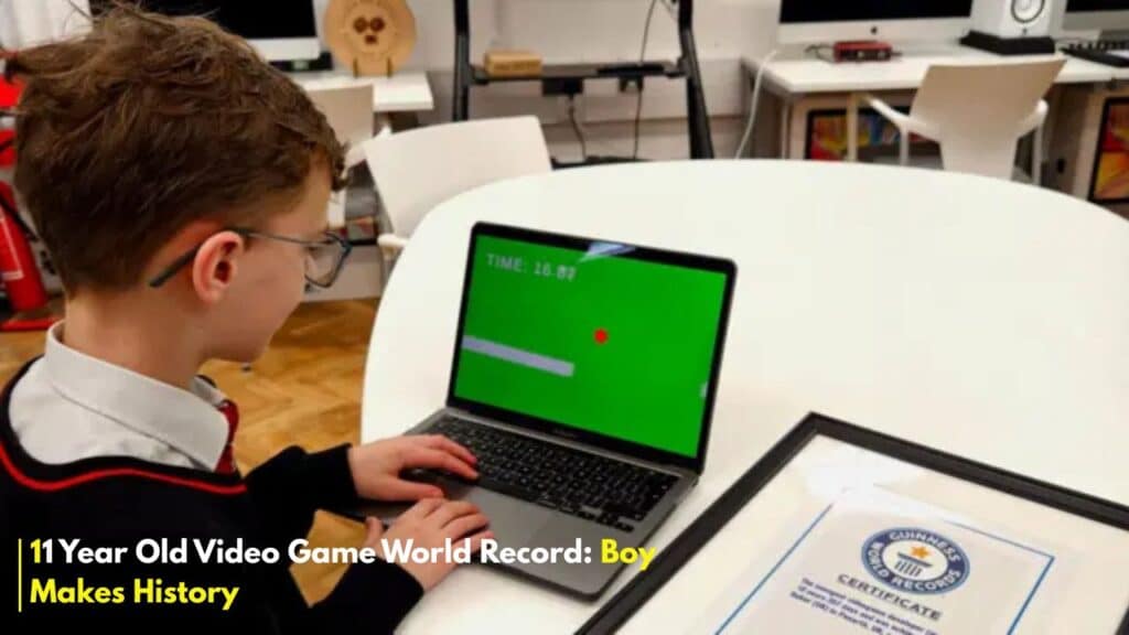 11 year old video game world record
