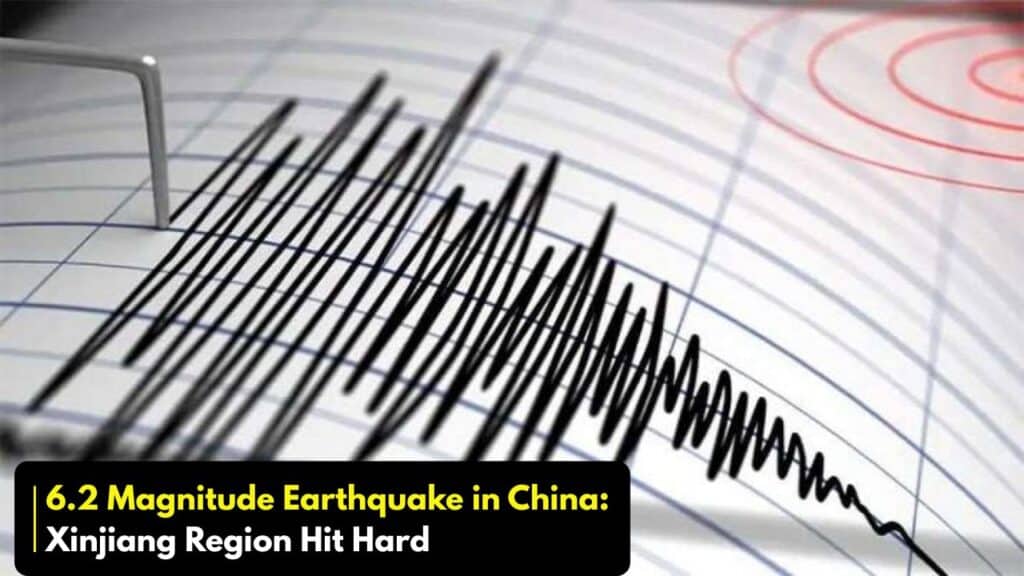 6.2 magnitude earthquake in china