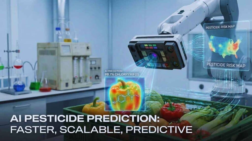 AI pesticide residue prediction