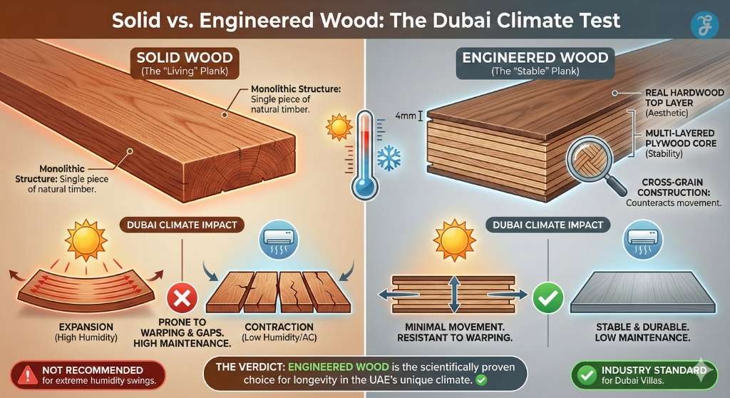 Best Wood Flooring for Dubai Villas