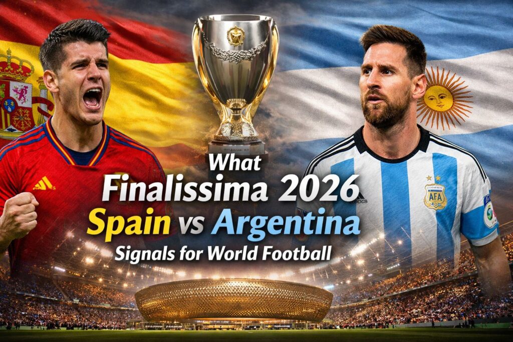 Finalissima 2026 Spain vs Argentina