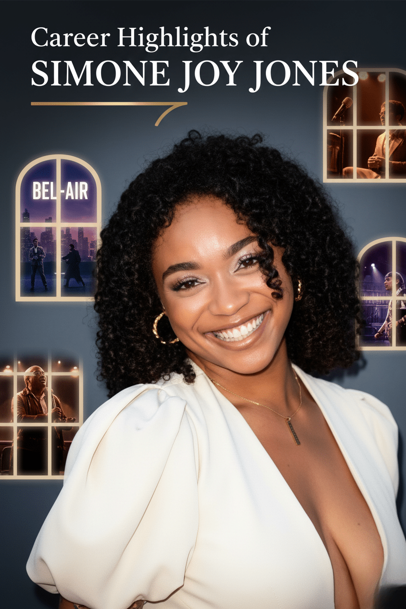 Career Highlights of Simone Joy Jones