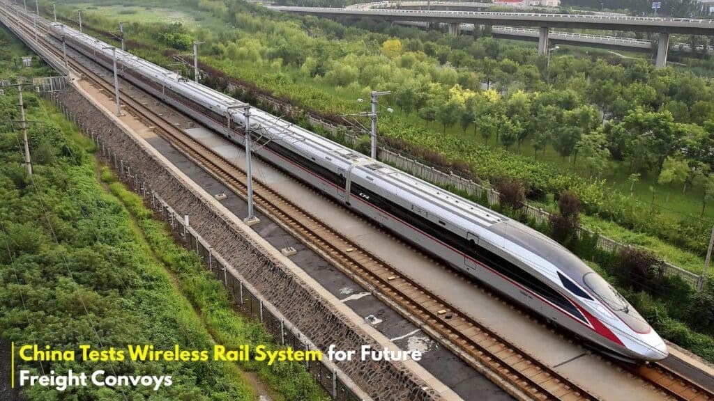 China Tests Wireless Rail System