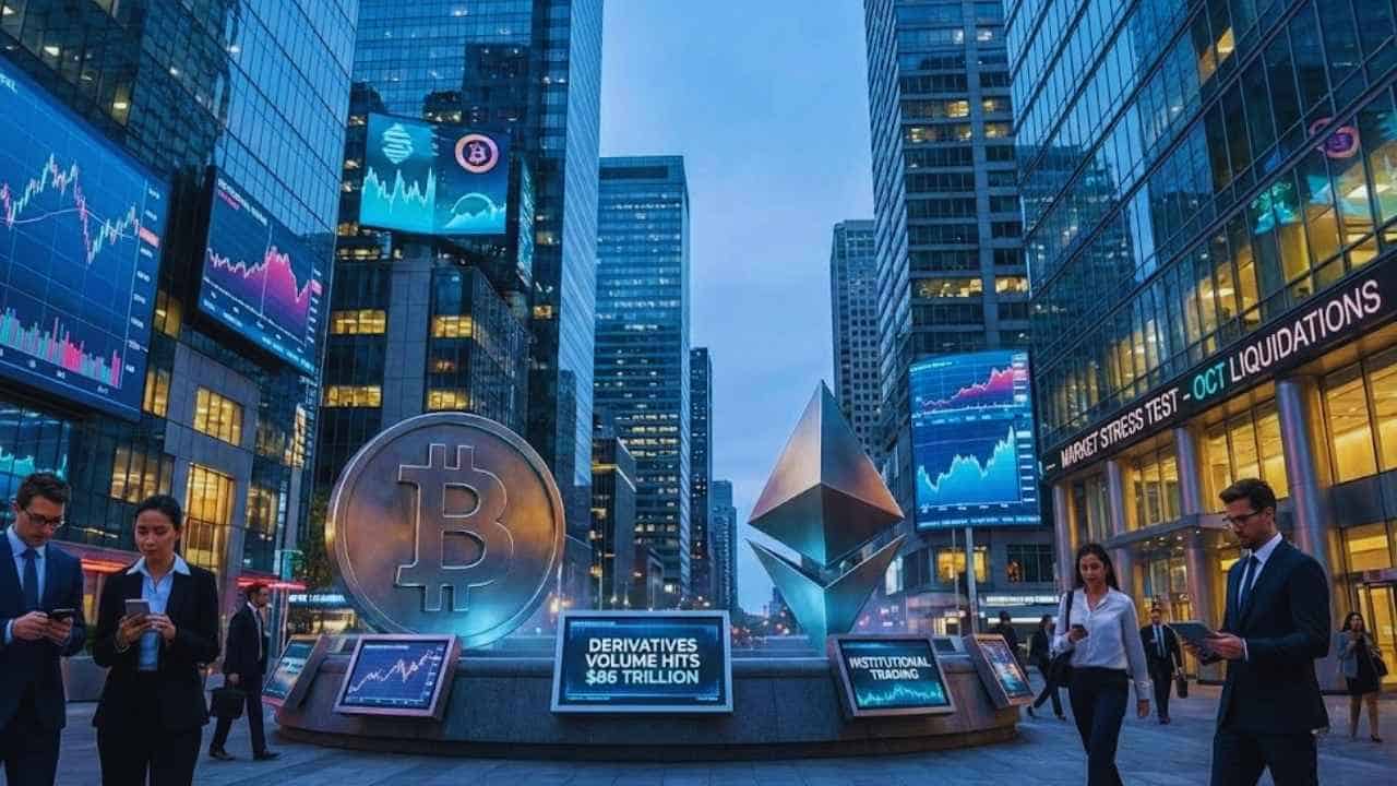 Crypto Derivatives Volume Hits $86T in 2025