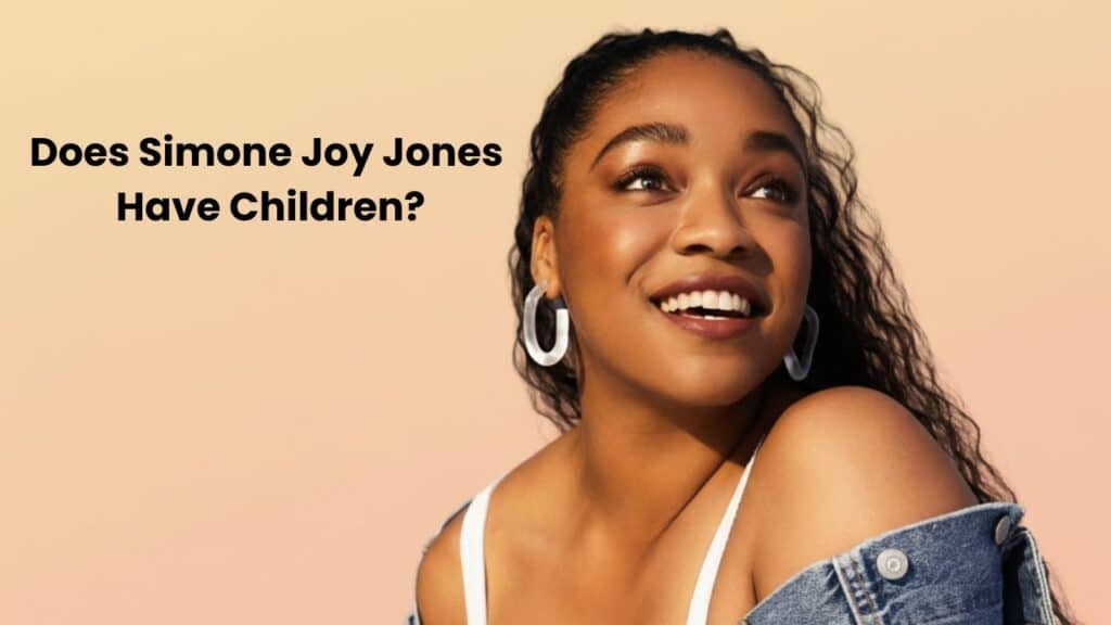 Does Simone Joy Jones Have Children